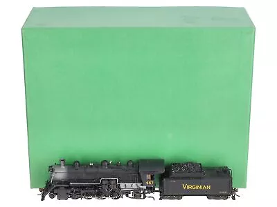 Overland 1428 HO BRASS Virginian 'MB' 2-8-2 Steam Loco & Tender (Custom) EX/Box • $662.55