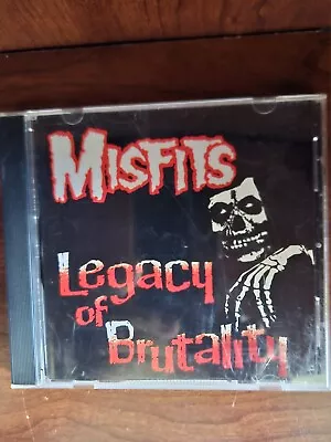 Misfits CD Legacy Of Brutality • $10.99