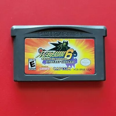 Mega Man Battle Network 6: Cybeast Gregar Game Boy Advance Authentic Saves • $59.97