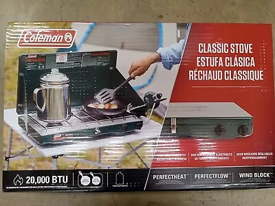 Coleman Classic Propane Gas Camping Stove 2Burner Up 20000Total BTU CookingPower • $47