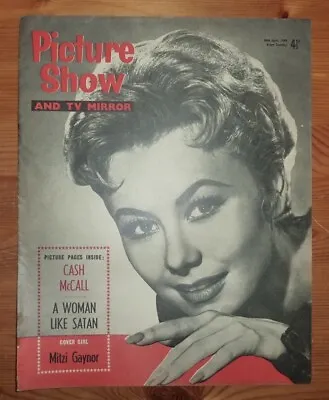 Picture Show 30th April 1960 Mitzi Gaynor Front Cover Brigitte Bardot • $13.66