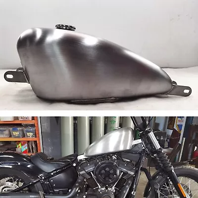 Motorcycle Petrol Gas Fuel Tank For Harley Softail StreetBob M8 2018-2022 2020 • $306.01