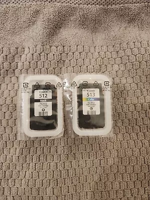 Canon PG-512 And CL-513 Ink Cartridges - Black/Colour • £10