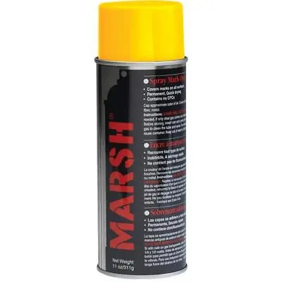 Marsh Spray Stencil Ink Yellow 12/Case • $149.99