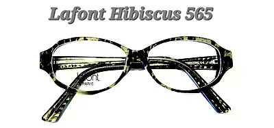 JEAN LAFONT Hibiscus 565 SnakeskinWomens Oval Full Rim Eyeglasses 52-12-138 B:34 • $60