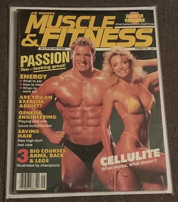 Ralf Moller Kathy Stangel Muscle & Fitness Bodybuilding Magazine September 1988 • $11.99