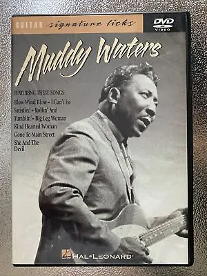 Guitar Signature Licks: Muddy Waters Blues DVD Complete With Booklet • $10.99