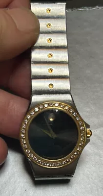Classy Movado Women’s 1881 Two Tone W/ Diamond Bezel Watch! • $400