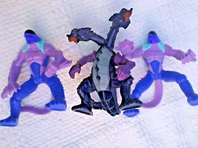 BAKUGAN Lot Dragons PREYAS & HYDRANOID ( 2 Headed Dragon) McDonalds Figures 10cm • $10.99