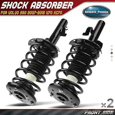 2x Front LH & RH Complete Strut & Coil Spring Assembly For Volvo S80 V70 XC70 • $177.99