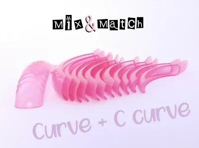 Dual System Nail Forms Curve Mold For Nails DIY • $12