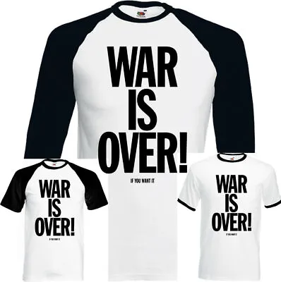 War Is Over If You Want It To Be Mens John Lennon Inspired T-Shirt • £11.99