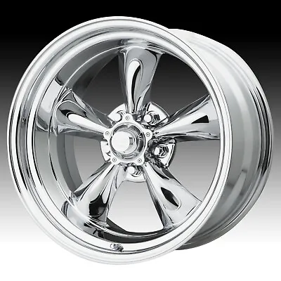 American Racing Vintage VN615 Torq Thrust II Chrome 17x8 5x4.75 -11mm VN6157861 • $329