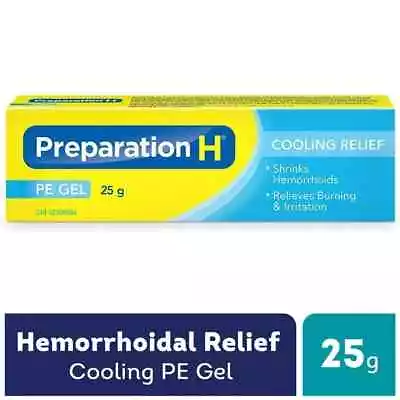 1 X Canadian Preparation H PE Gel Cooling Relief 25g New • $15