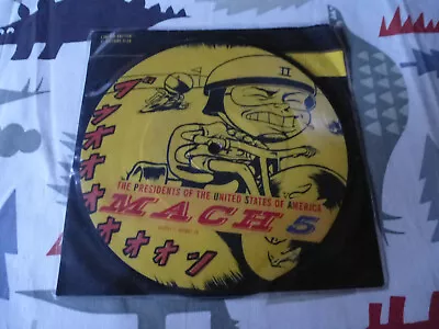 £8 • Buy The Presidents Of The United States Mach 5 Original 1996 7  Vinyl Picture Disc