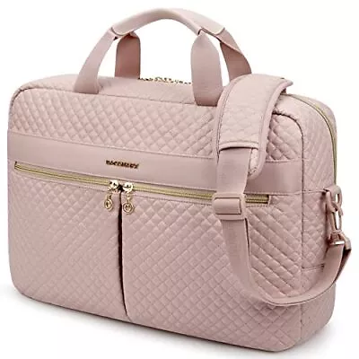 Bagsmart 17.3 Inch Laptop Bag Briefcase For Women Large Laptop Case Computer • £38.99