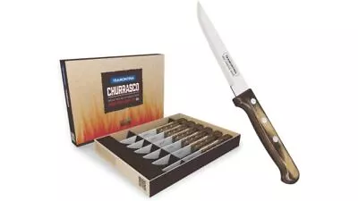 Tramontina 6 Piece Gaucho Steak Knife Set • $48.88