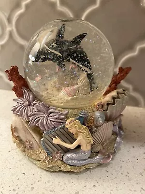 Vintage 97 San Francisco Music Box Snowglobe Marjorie Sarnat 🌈 “Rainbow Vision” • $7.99