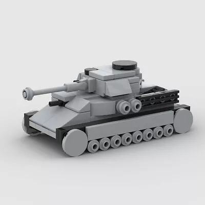 Building Blocks Military MOC WW2 Battle Wars Tanks DIY Toys Bricks Kids Gift • $20.89