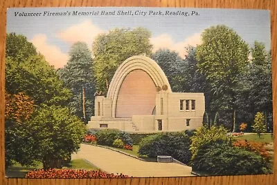 Volunteer Fireman's Memorial Band Shell City Park Reading Pa. (216)  • $1.29