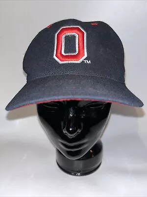 VTG Ohio State Buckeyes Top Of The World Fitted Hat Size 7 NCAA Black Hat • $18.99