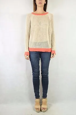 COUNTRY ROAD Cotton Knit Jumper Top Size L (10-14) • $24.50