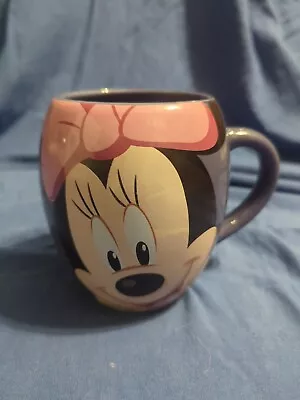 Disney Theme Parks Authentic Original Minnie Mouse Sweet Coffee Mug 14oz Purple • $19.99