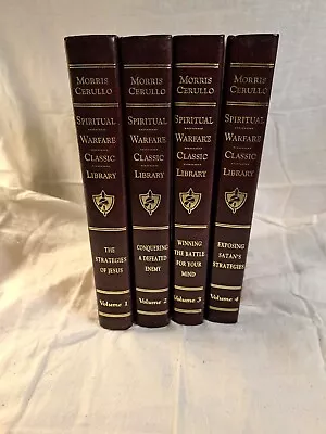 Spiritual Warfare Classic Library Vintage 4 Vol Set Morris Cerullo HC 1992 • $90