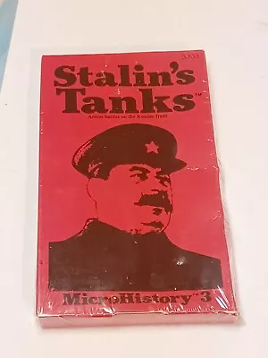 Stalins Tanks Factory Sealed Metagaming MicroHistory #3 New Game  • $24.99