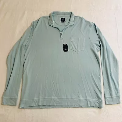 Johnnie-O Quarter Zip Pullover Men's XL Blue Performance Surf Golf Sports Zipper • $64.97