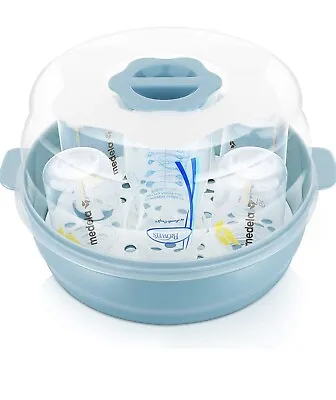 £17.95 • Buy Baby Bottle Microwave Steam Steriliser - Fit 6 Baby Bottles BPA Free