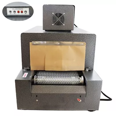 Heat Shrink Packaging Machine 11.8*5.9  Electric Tunnel Mesh Conveyor Sealer220V • $882.70