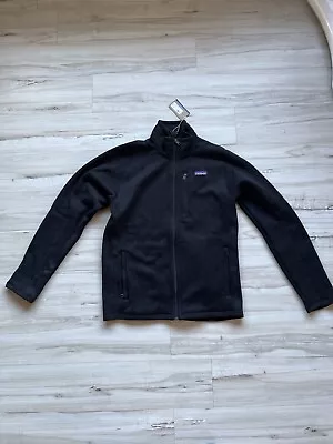Patagonia Better Sweater Men's Fleece Jacket Black………………………BRAND NEW With TAGS • $89.99