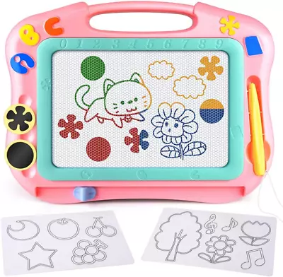 Magnetic Drawing Board Kids Magnet Drawing Board Travel Size Toddler To • $21.51