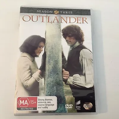 $18 • Buy Outlander - Season 3 Series Three - Region 4 DVD Rated MA 15 + 