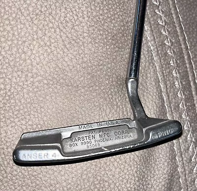 Vintage PING Answer 4 Putter Left Hand 35 1/2 “with Original Grip • $45