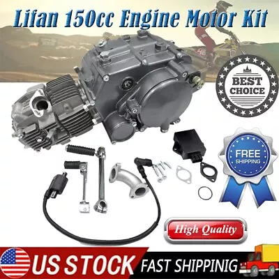 Premium Lifan 150cc Engine Motor Kit For Honda CRF50 CRF70 90cc 125cc Dirt Bike • $599.11