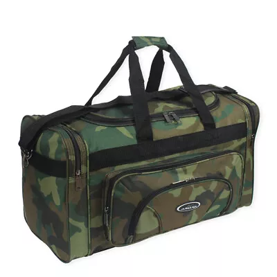 Camouflage High Quality Lightweight Holdall Duffle Cargo Travel Cabin Gym Bag  • £14.95