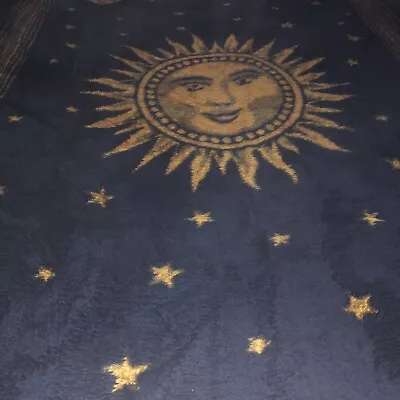 Sun And Moon Blue Solaron Blanket Softy And Warm 56 X75 • $49.99