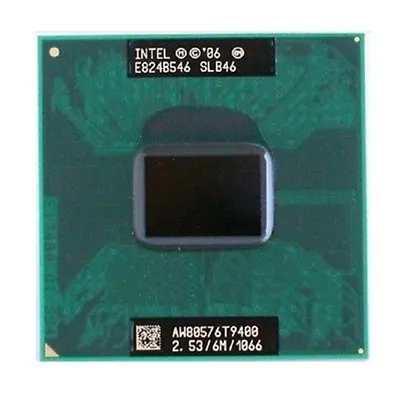 Intel Core2 T9400 T9550 T9600  6M/1066MHz Socket P Laptop CPU • $10.99