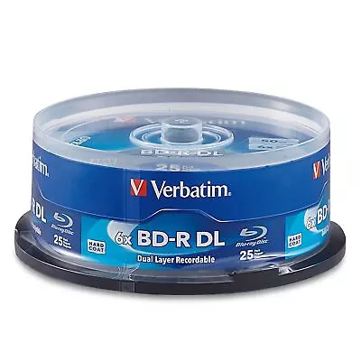 Verbatim 98356 6x Blu-Ray White 25/Pack • $86.38