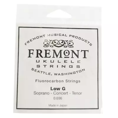 Fremont Low G String For Soprano Concert Or Tenor Ukulele • $7