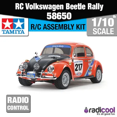£170.96 • Buy 58650 Tamiya Volkswagen Beetle Rally Version Mf-01x 1/10th Radio Control Kit R/c