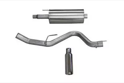 Corsa 3  Sport Exhaust System SSE Single 4  Polished Tip For F-150 15-20 5.0L • $1067.99