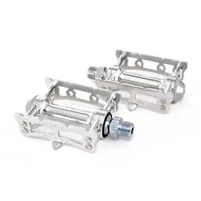 MKS Japan Sylvan Pedals Silver 9/16 Road Track Fixed Gear Tour Bicycle Bike • $26.26