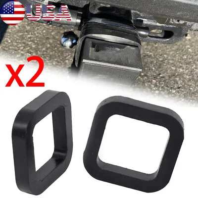 2  Trailer Hitch Rubber Cushion Silencer Pad For Receiver Reduce Tow Rattle Pair • $9.49
