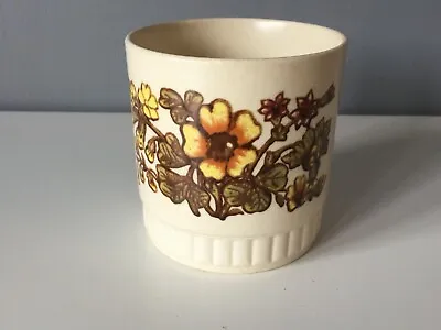 Royal Worcester Pallisy Pot With Sunflowers • £2