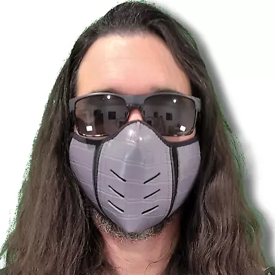 Gray Scorpion Mortal Kombat Ninja Subzero Face Mask Cosplay Costume Halloween • $14.98