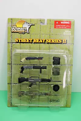 Ultimate Soldier/21st Century Toys-street Heat WEAPONS SERIES 2-CARDED 1/6 SCALE • £44.99