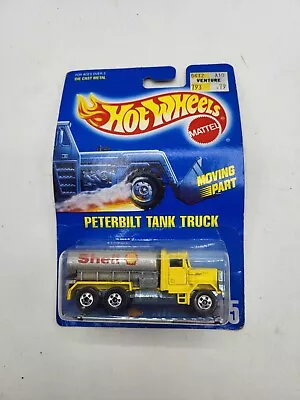 Vintage Mattel Hot Wheels 1989 No. 15 Peterbilt Tank Truck Shell NOS Sealed Pack • $29.99